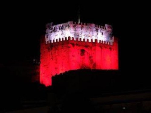 Moorish Castle will go red and white to mark National celebrations